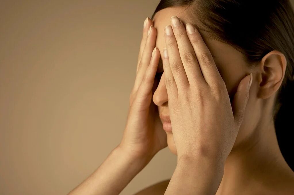 Exercise of eye palm